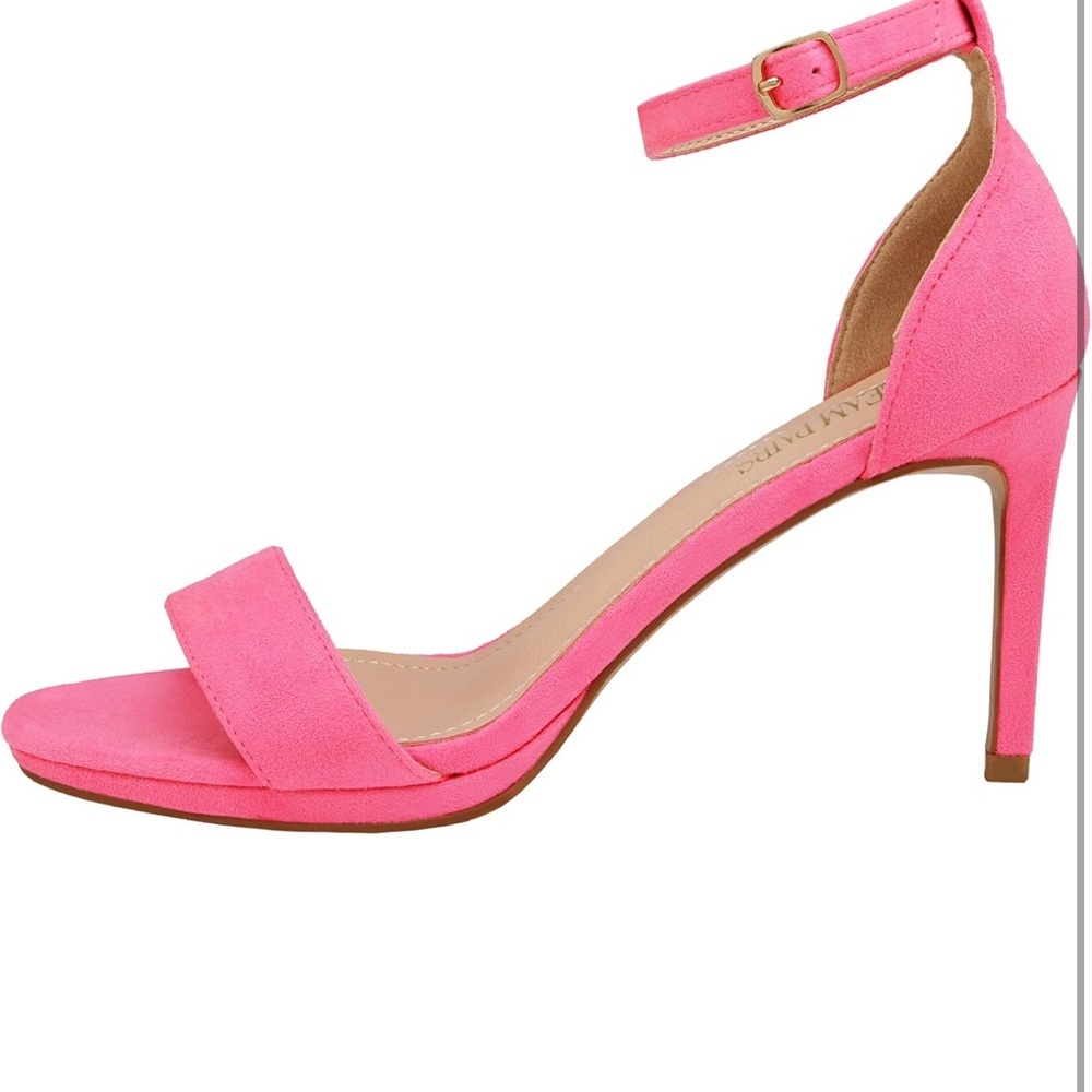 Pink Neon Heels 3inches